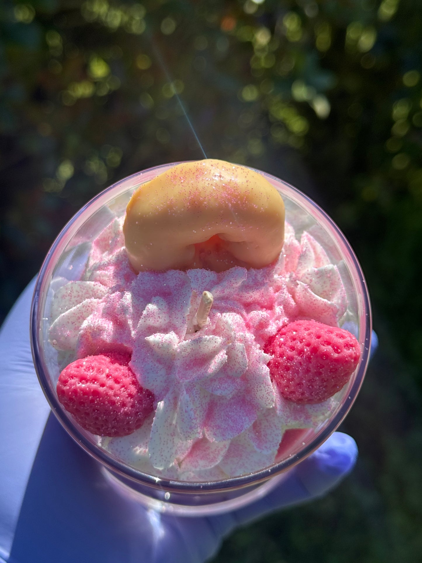 Pink Sugary Donut Scented Candle