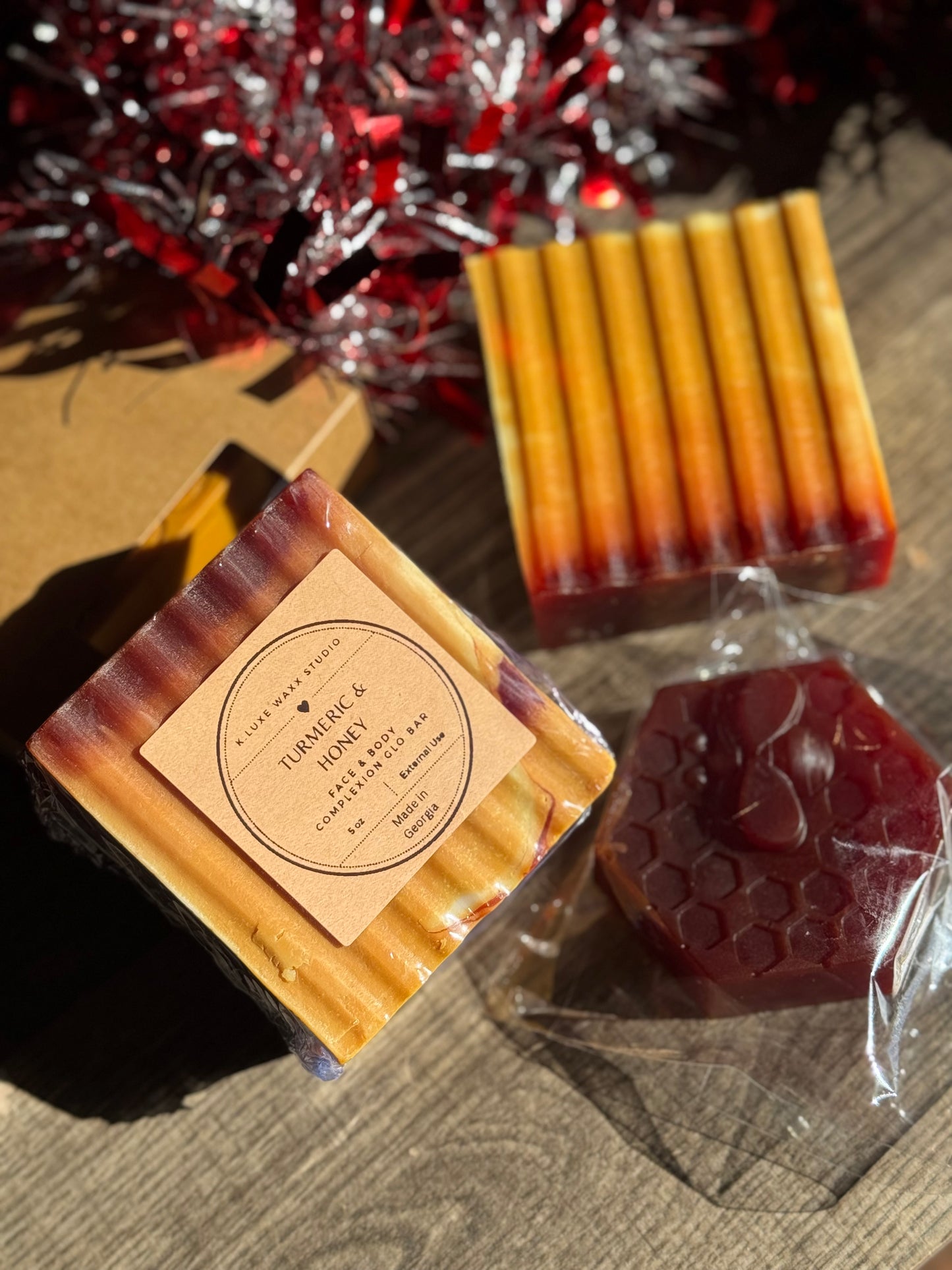 Turmeric & Honey Glow Bar