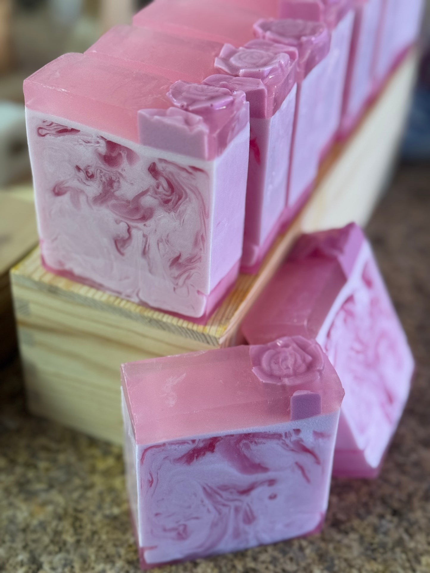 Hawaiian Pink Hibiscus Soap Bar