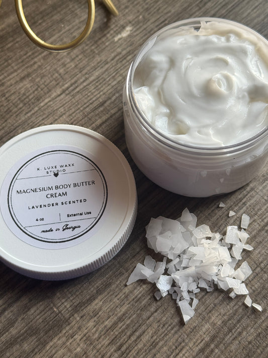 Magnesium Body Butter Cream