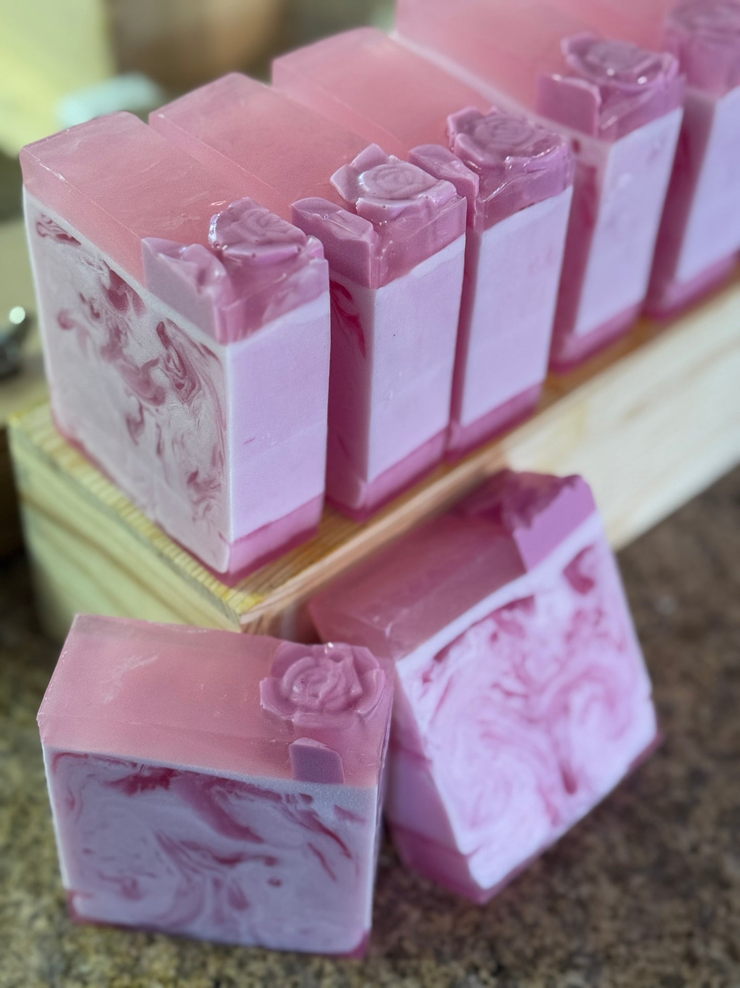 Hawaiian Pink Hibiscus Soap Bar