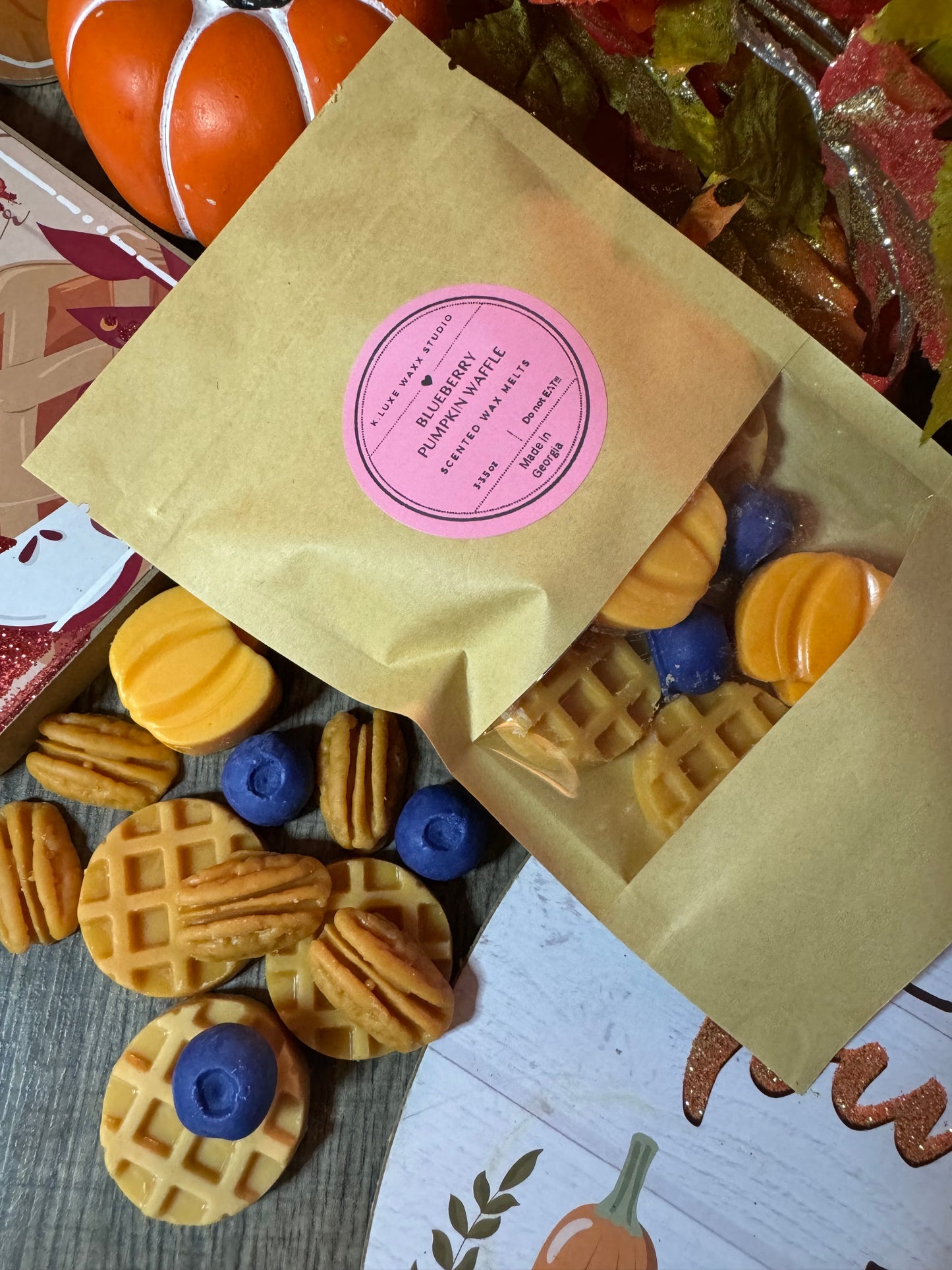 Blueberry Pumpkin Pecan Waffle Wax Melts