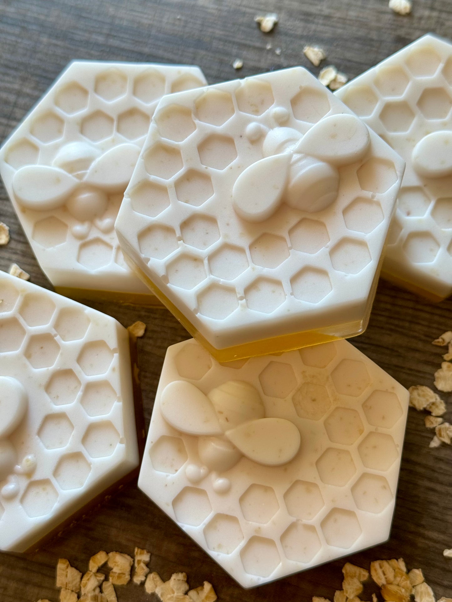 Oatmeal & Honey Bee Soap