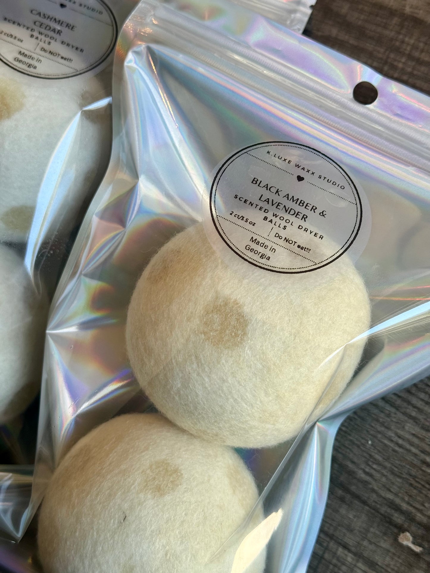 Scented Wool Dryer Balls