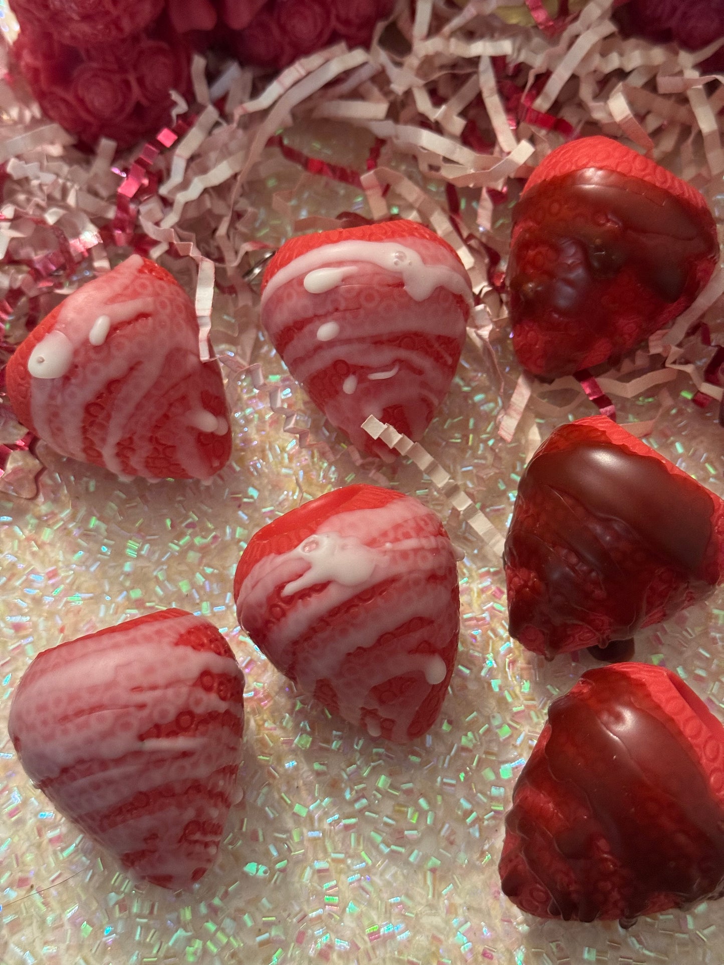 Drizzled Strawberry Wax Melts