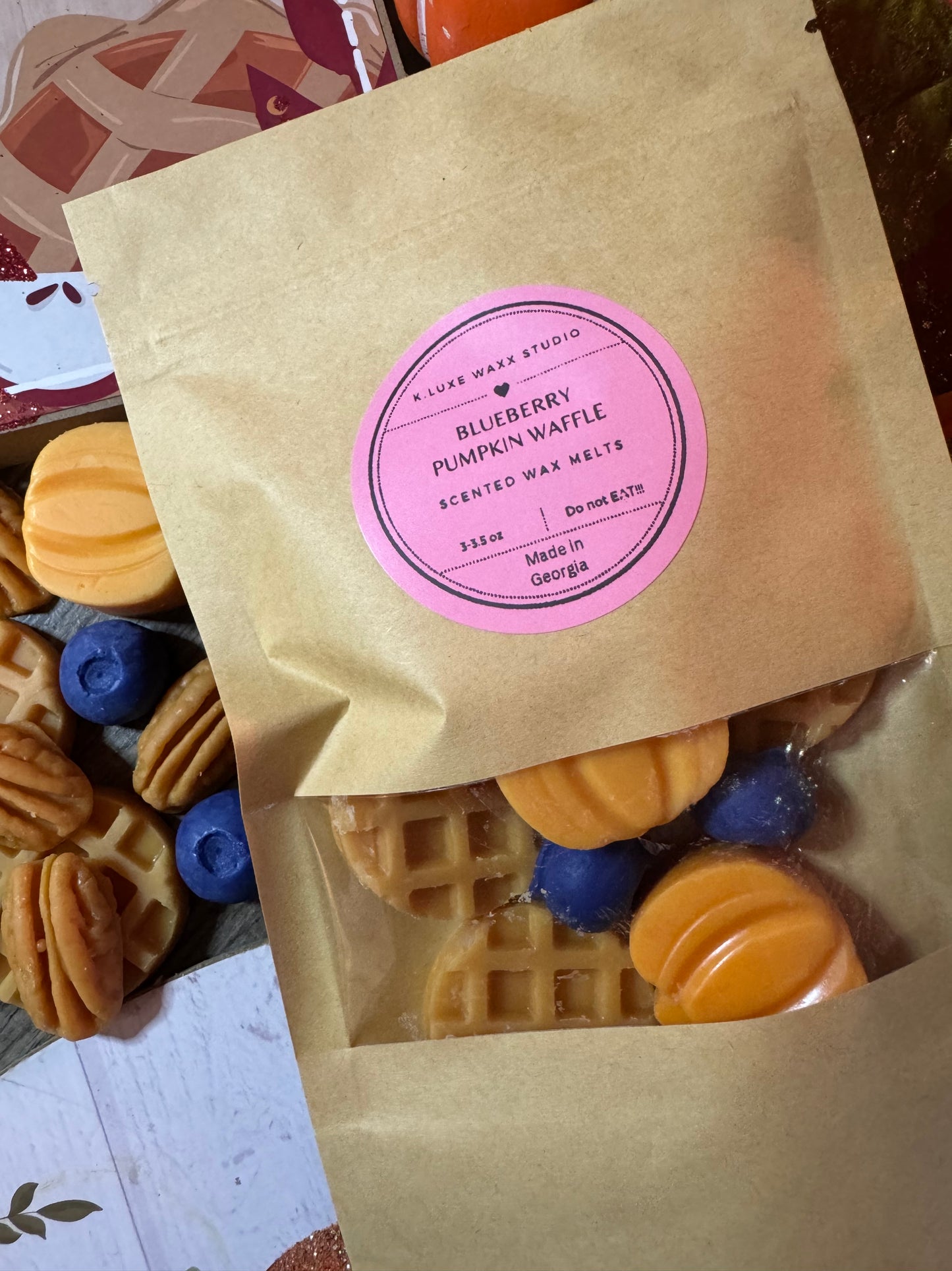 Blueberry Pumpkin Pecan Waffle Wax Melts