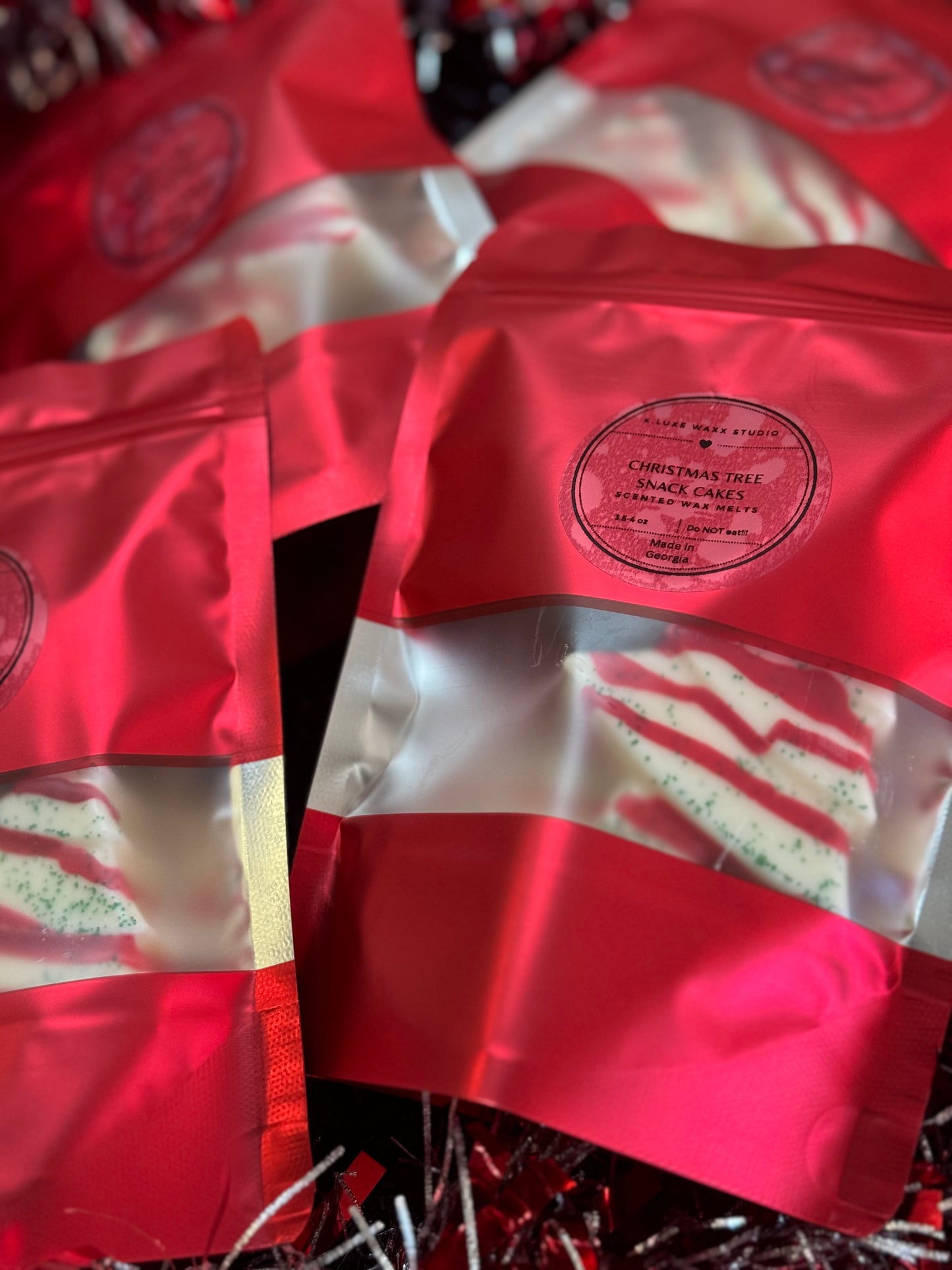 Christmas Tree Snack Cake Wax Melts
