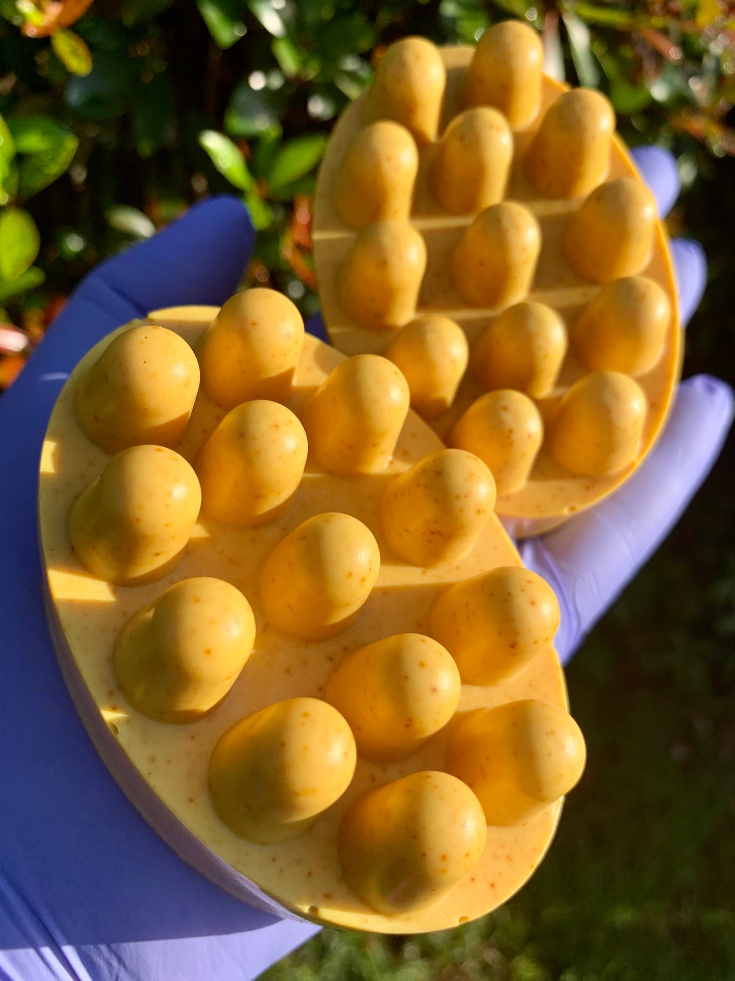 Turmeric & Honey or Turmeric, Oatmeal & Honey Massage Soap Bar