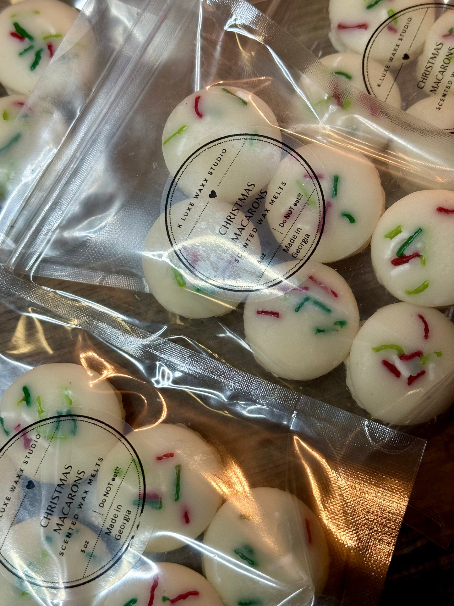 Christmas Macarons Wax Melts