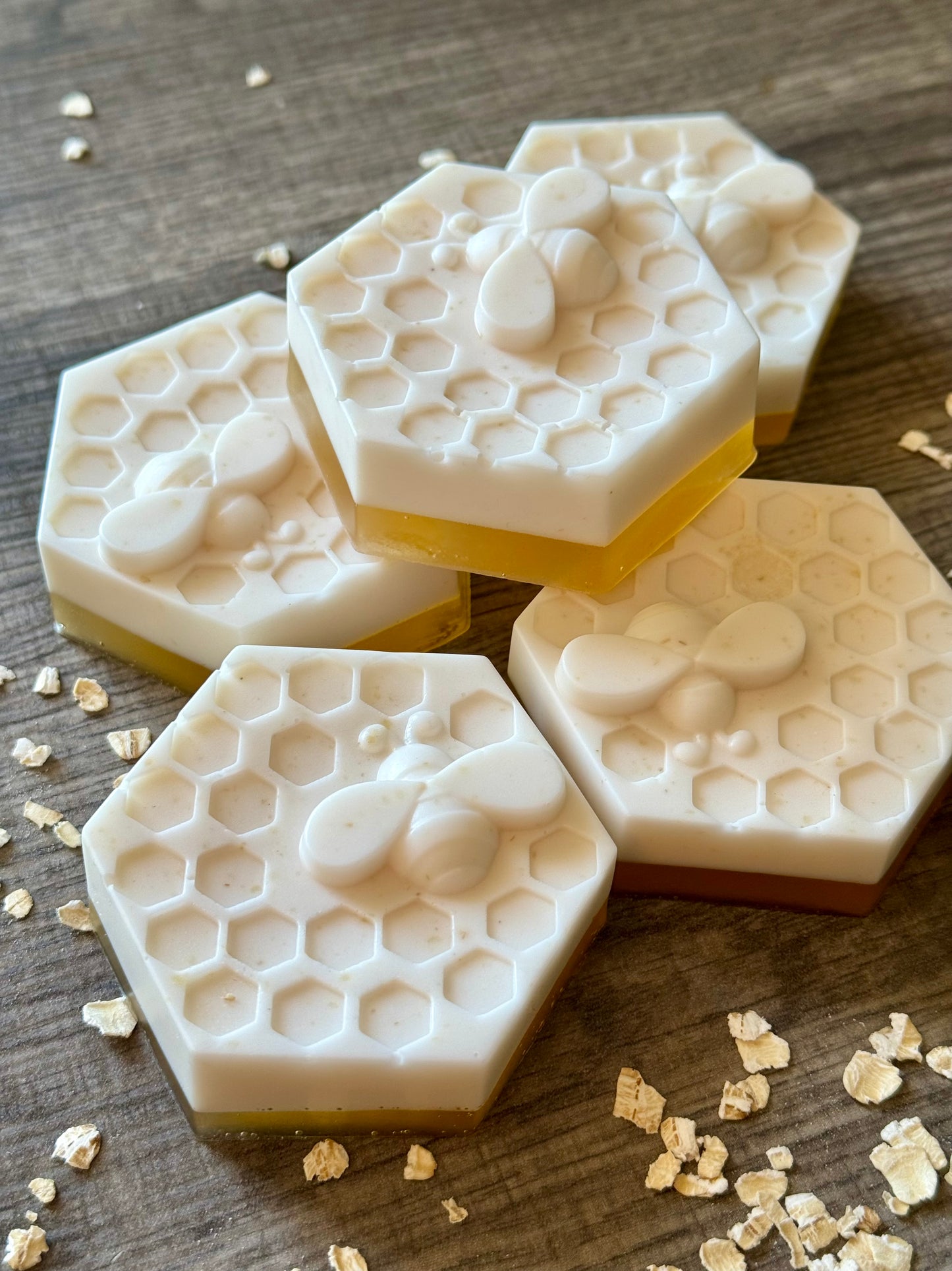 Oatmeal & Honey Bee Soap