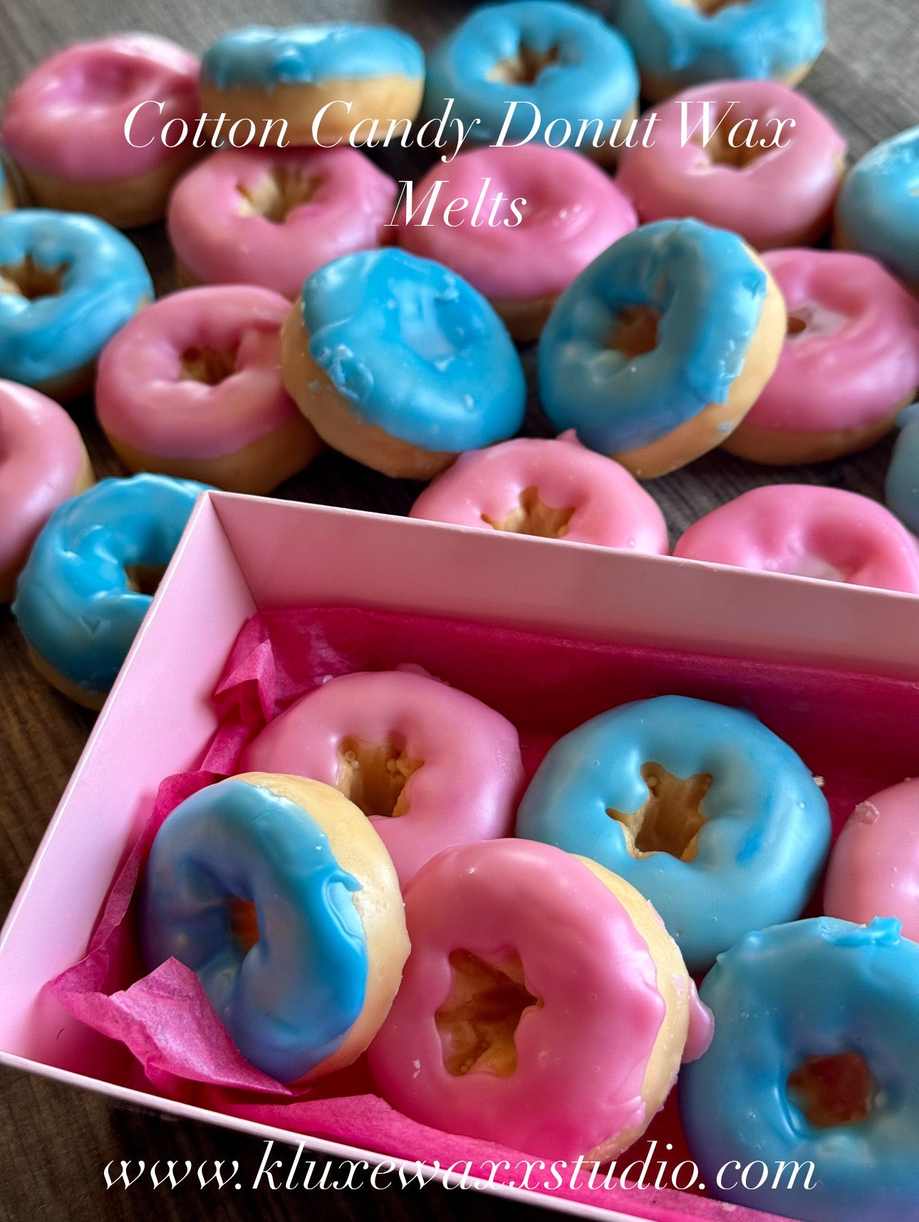 Cotton Candy Donut Wax Melts