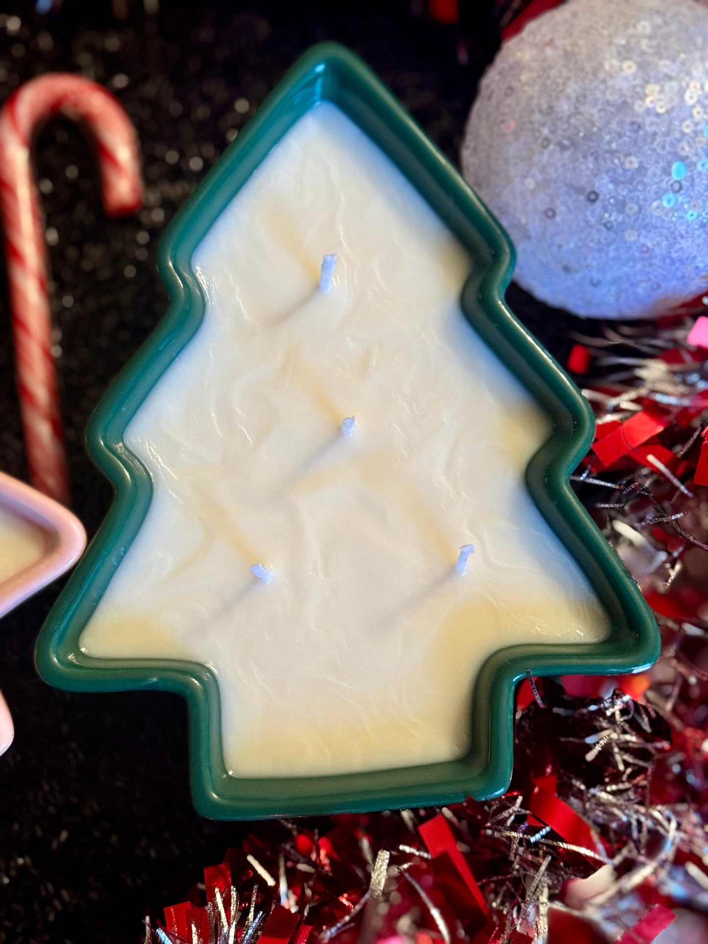 Christmas Tree Ceramic Candle-14 oz