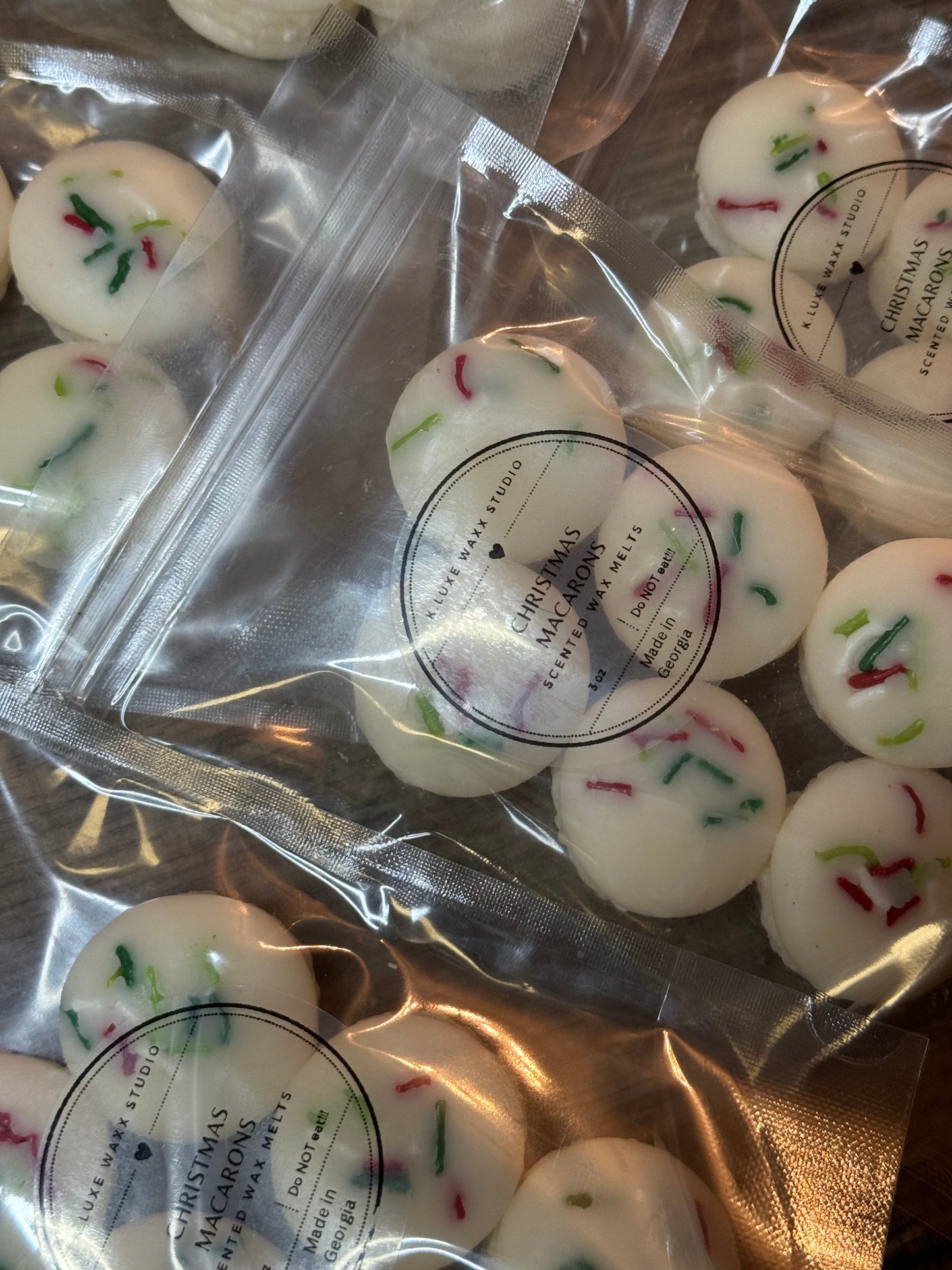 Christmas Macarons Wax Melts