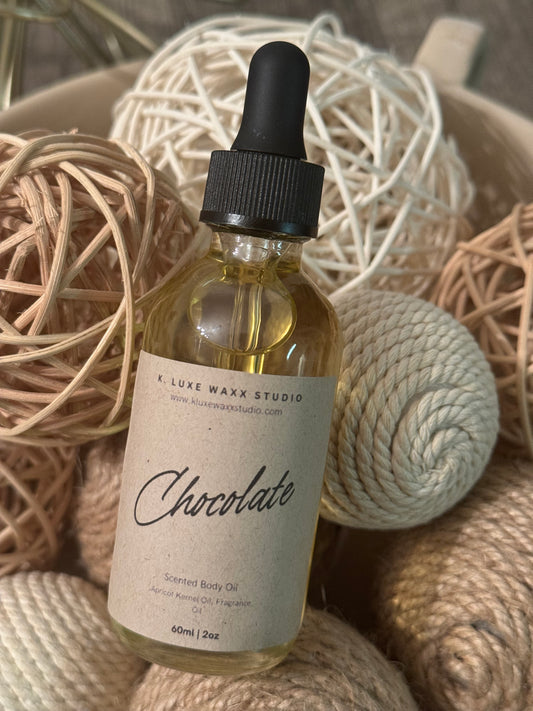 Chocolate Scented Body Oil