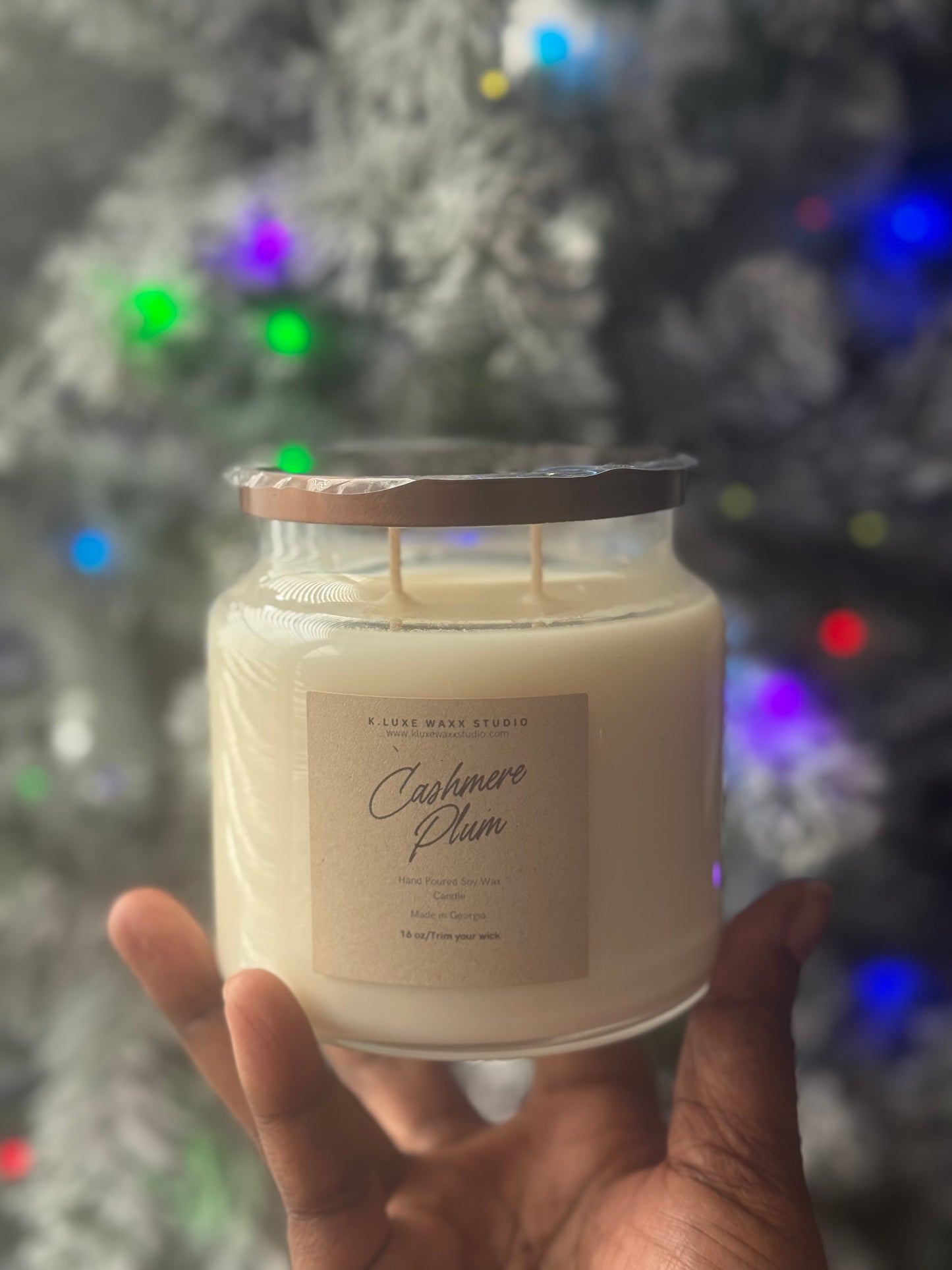 Holiday Collection Apothecary Jar Candle-16 oz