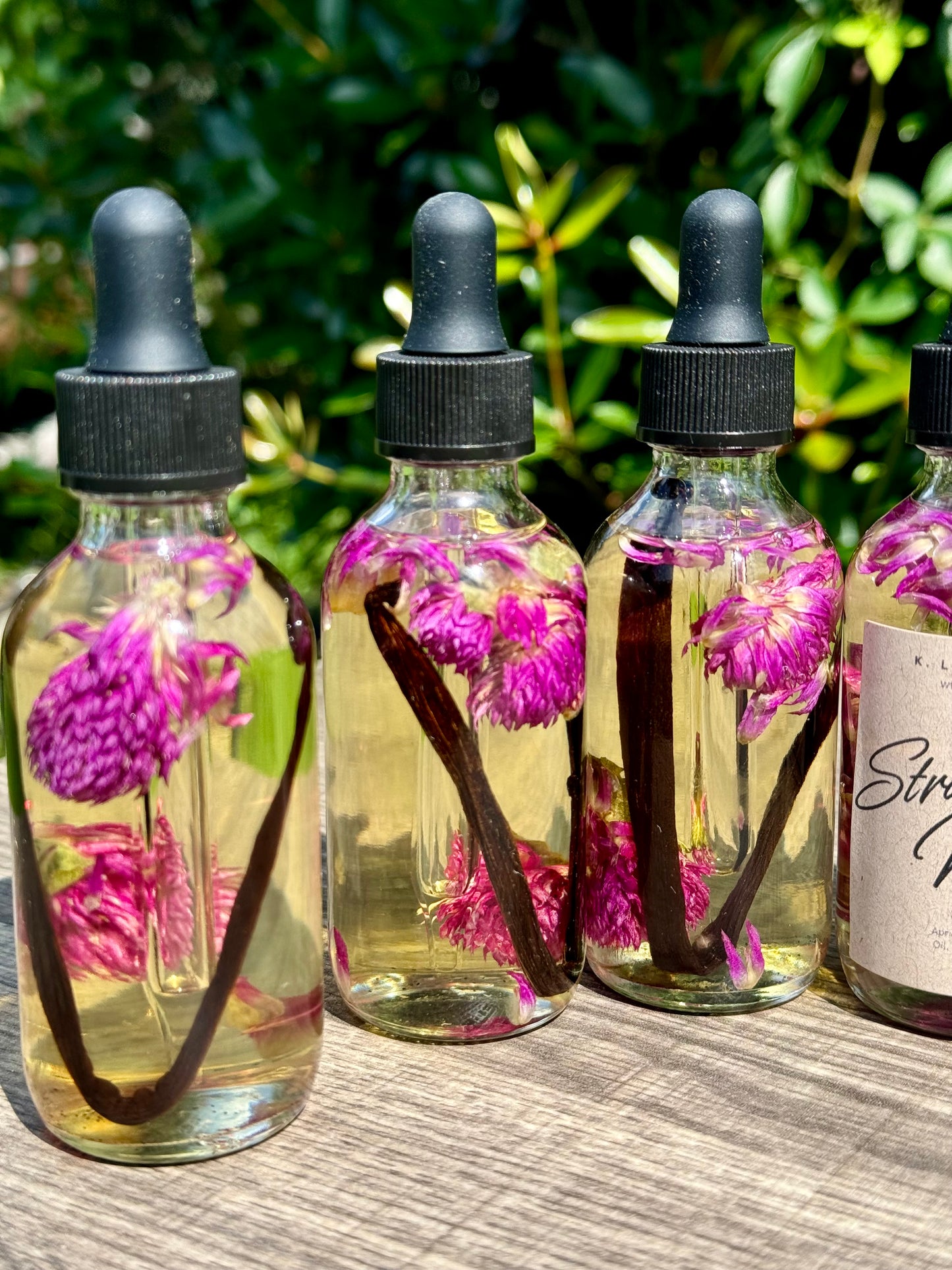 Strawberry + Vanilla Botanical Body Oil