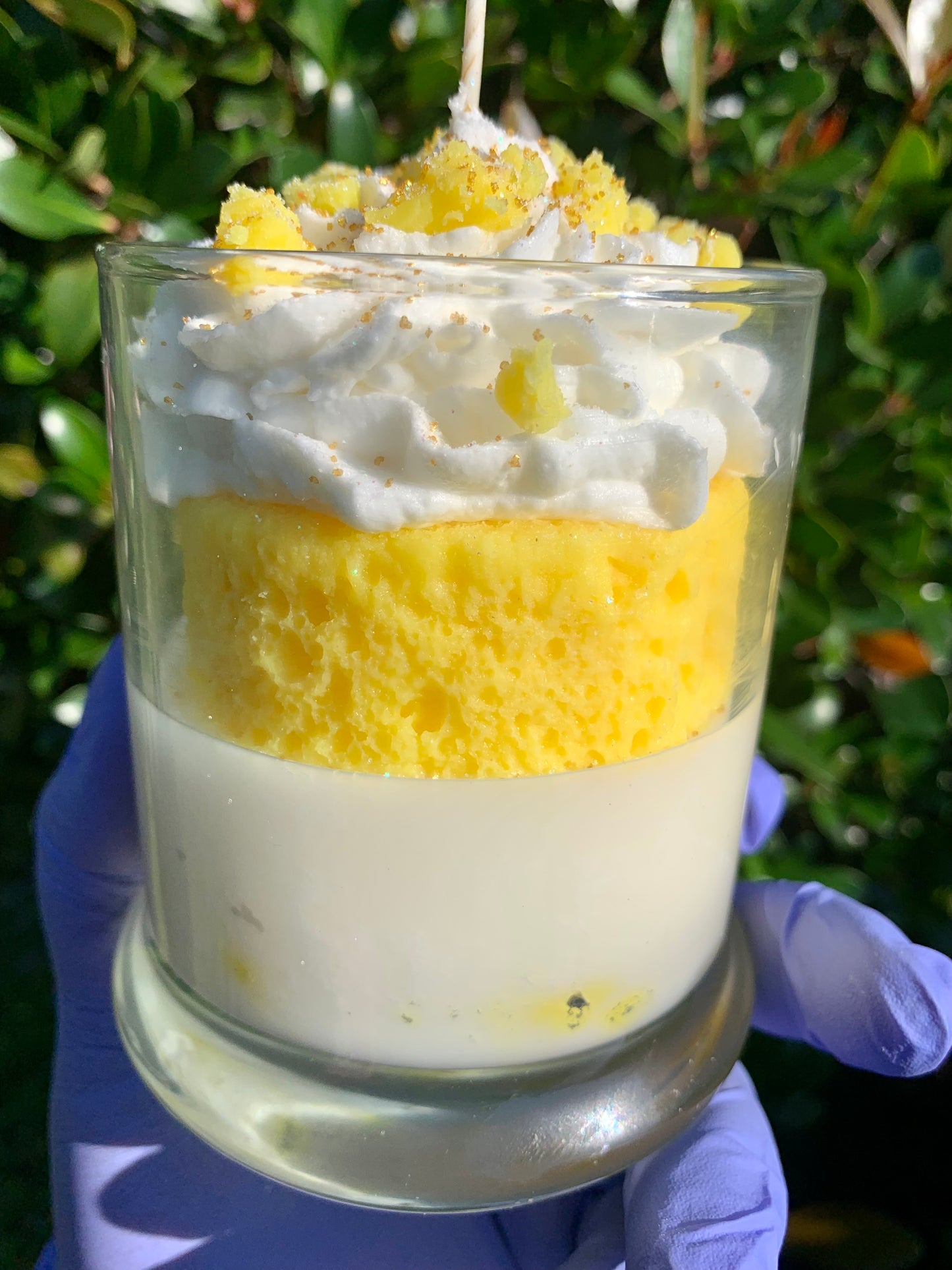 Lemon Pound Cake Dessert Candle