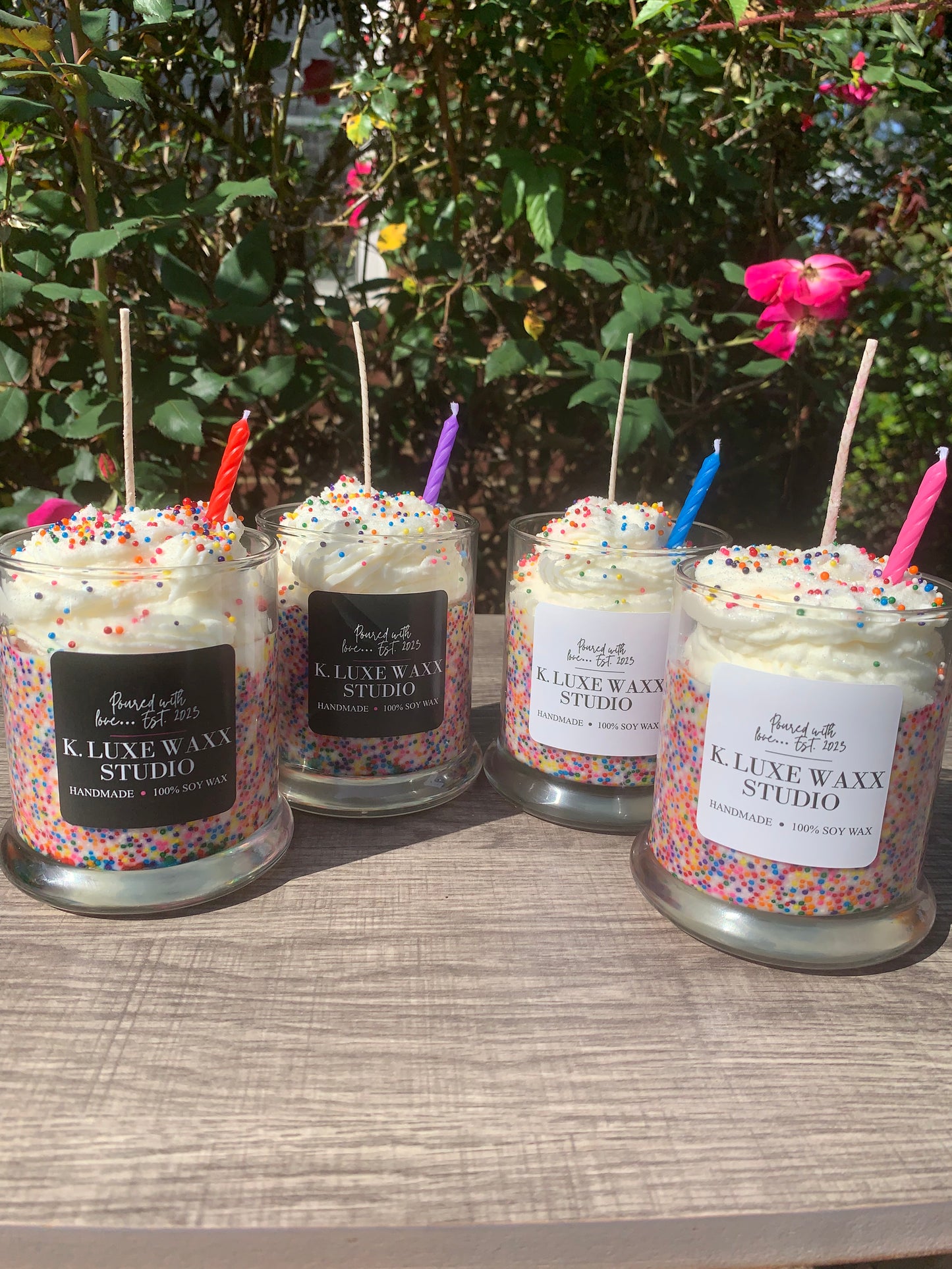 Birthday Cake Scented Candle