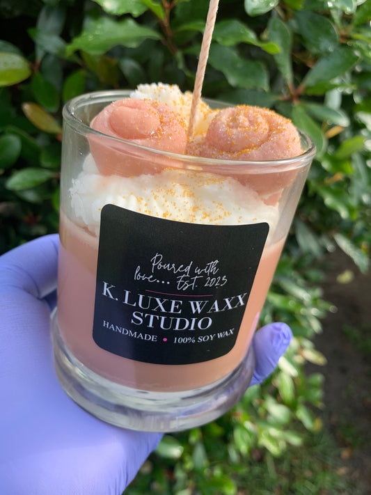 Warm Cinnamon Bun Scented Candle